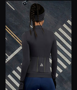 Women's Three-Layer Spring/Fall Long-Sleeve Cycling Jersey — thumbnail 19 of 37