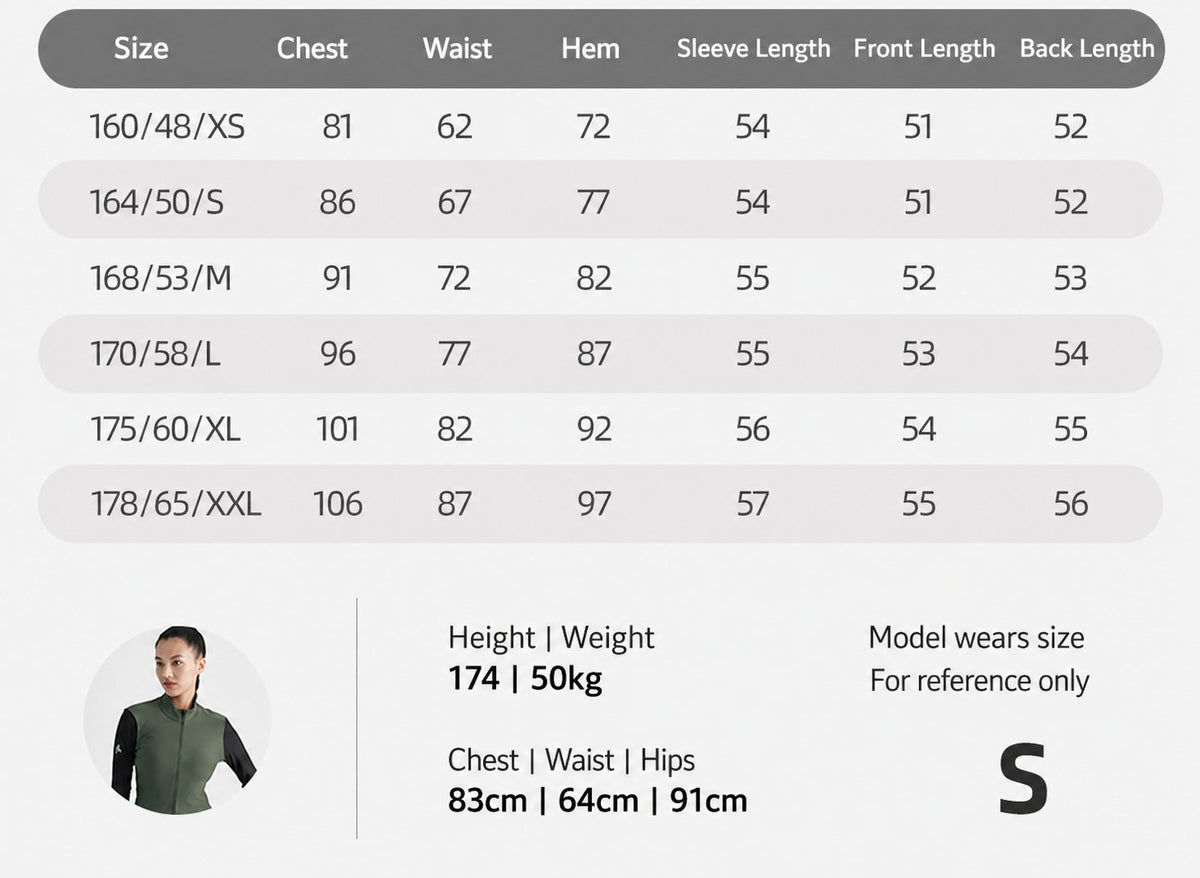 Women's Three-Layer Spring/Fall Long-Sleeve Cycling Jersey — product story image 22 of 37