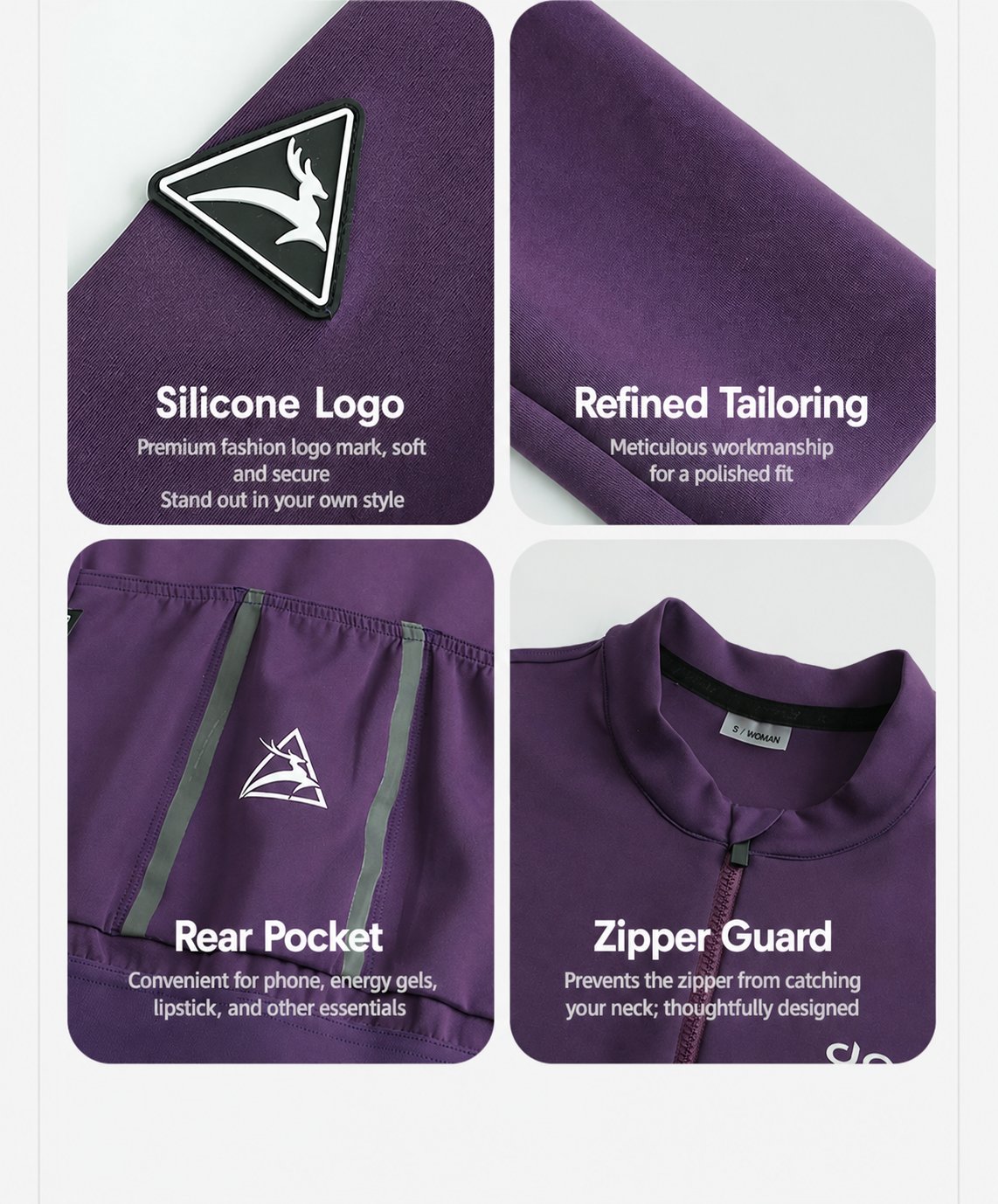 Women's Three-Layer Spring/Fall Long-Sleeve Cycling Jersey — product story image 34 of 37