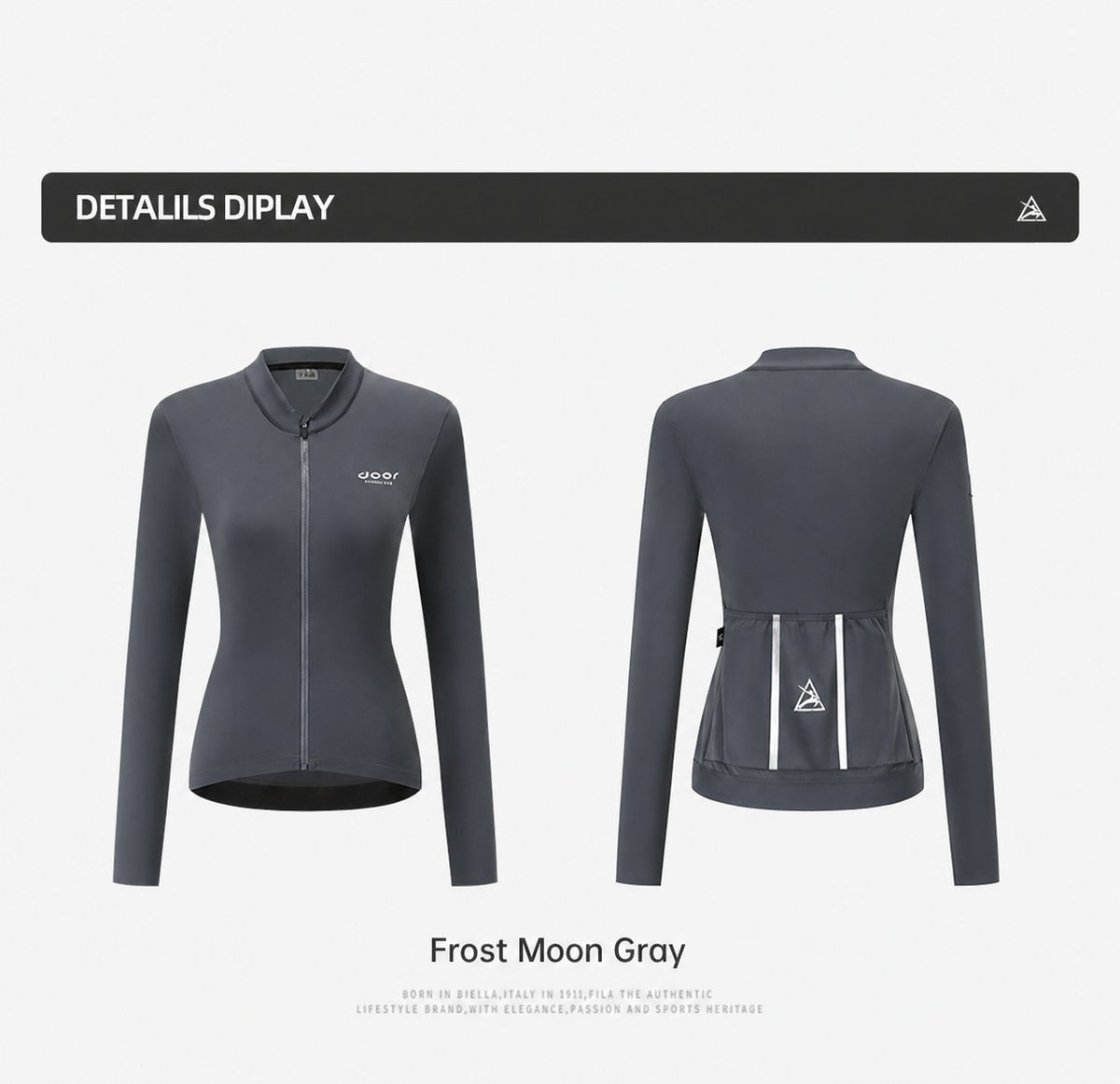 Women's Three-Layer Spring/Fall Long-Sleeve Cycling Jersey — product story image 35 of 37