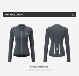 Women's Three-Layer Spring/Fall Long-Sleeve Cycling Jersey — thumbnail 35 of 37