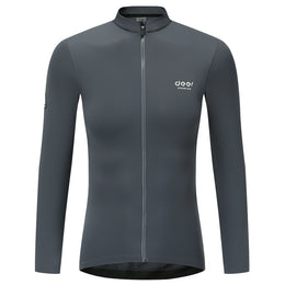 Men's Three-Layer Spring/Fall Long-Sleeve Cycling Jersey — thumbnail 5 of 37