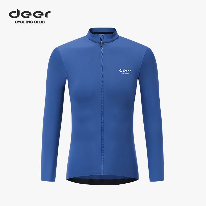 Men's Three-Layer Spring/Fall Long-Sleeve Cycling Jersey — product story image 06 of 37