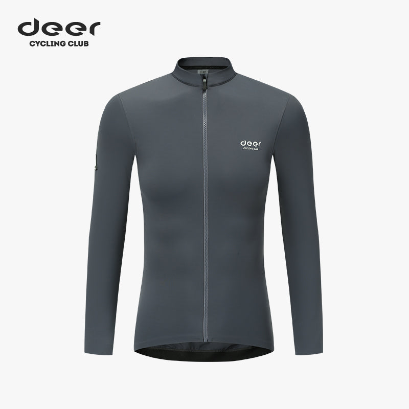 Men's Three-Layer Spring/Fall Long-Sleeve Cycling Jersey — product story image 07 of 37