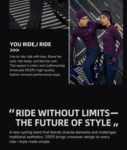 Men's Three-Layer Spring/Fall Long-Sleeve Cycling Jersey — thumbnail 14 of 37