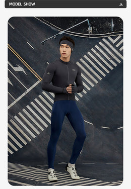 Men's Three-Layer Spring/Fall Long-Sleeve Cycling Jersey — thumbnail 24 of 37
