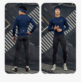 Men's Three-Layer Spring/Fall Long-Sleeve Cycling Jersey — thumbnail 27 of 37