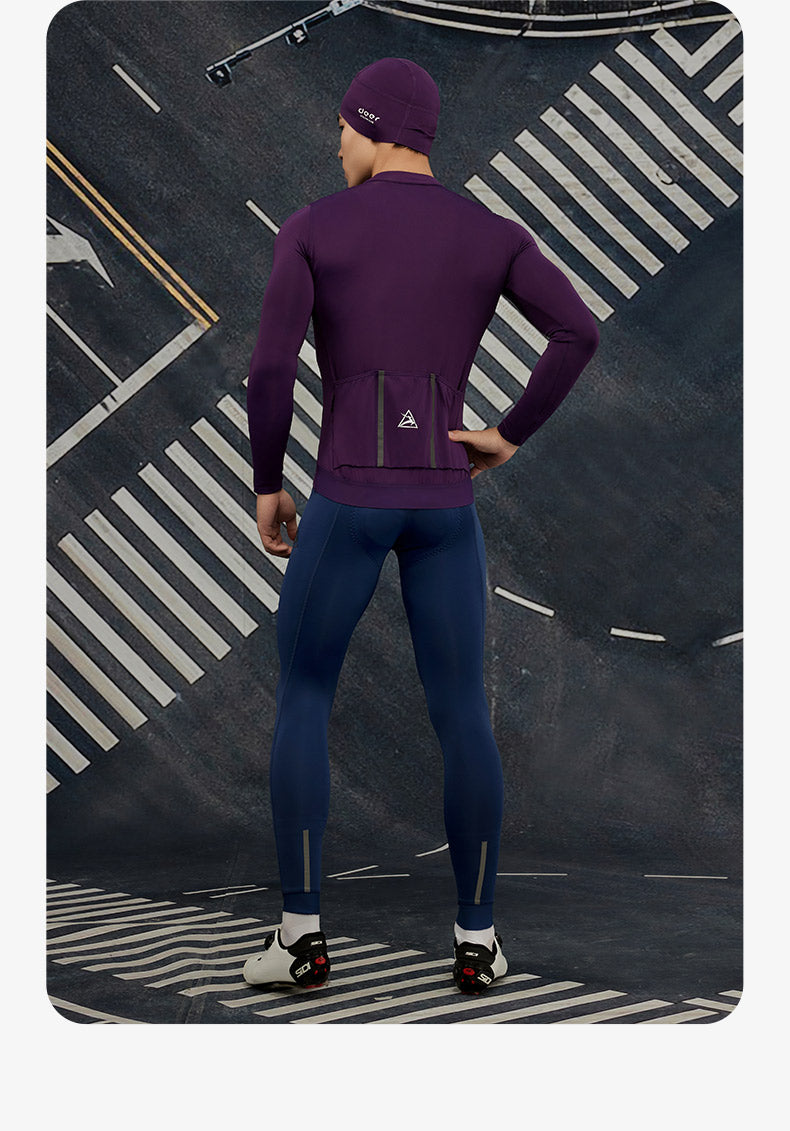 Men's Three-Layer Spring/Fall Long-Sleeve Cycling Jersey — product story image 29 of 37