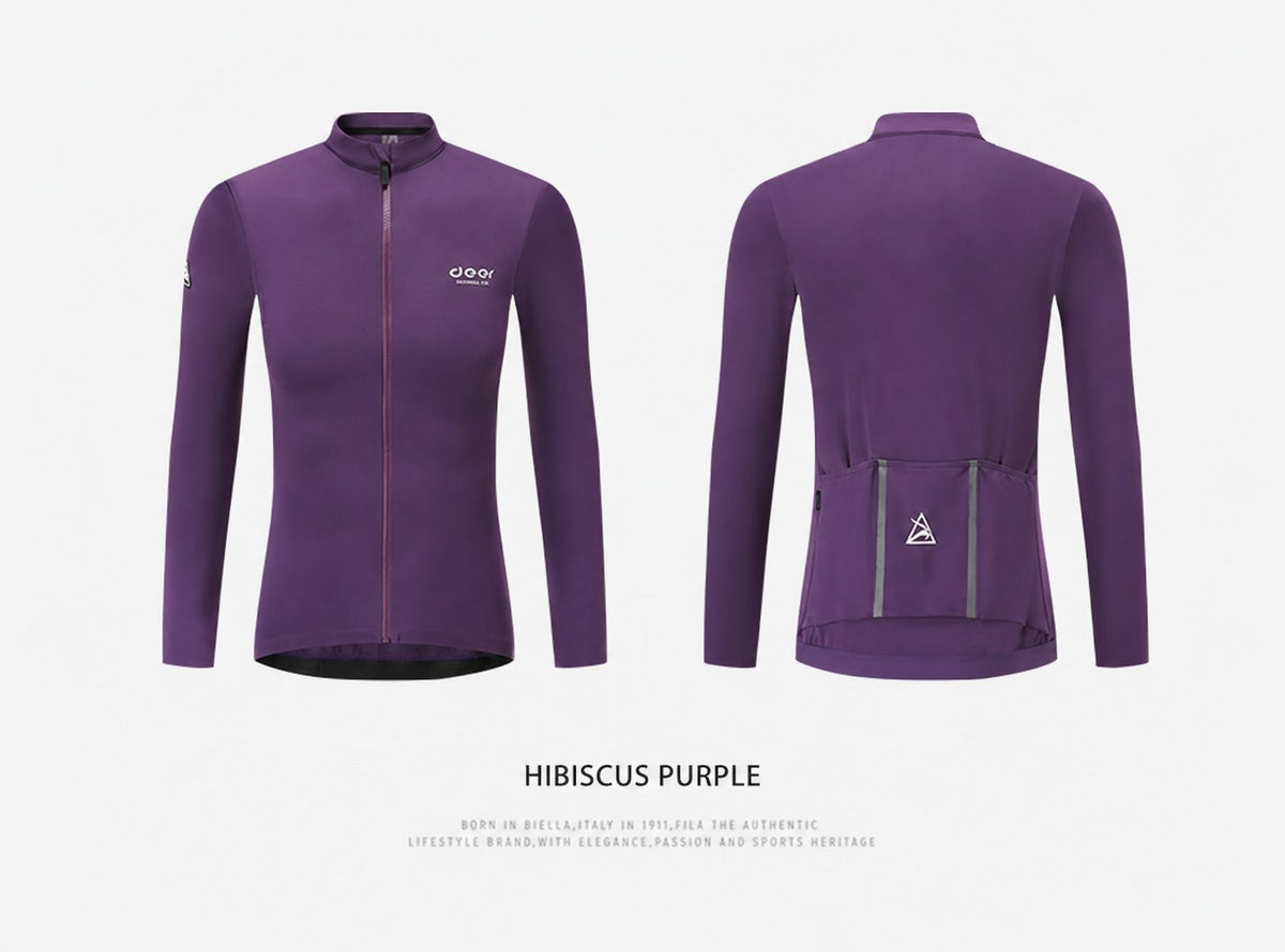 Men's Three-Layer Spring/Fall Long-Sleeve Cycling Jersey — product story image 36 of 37