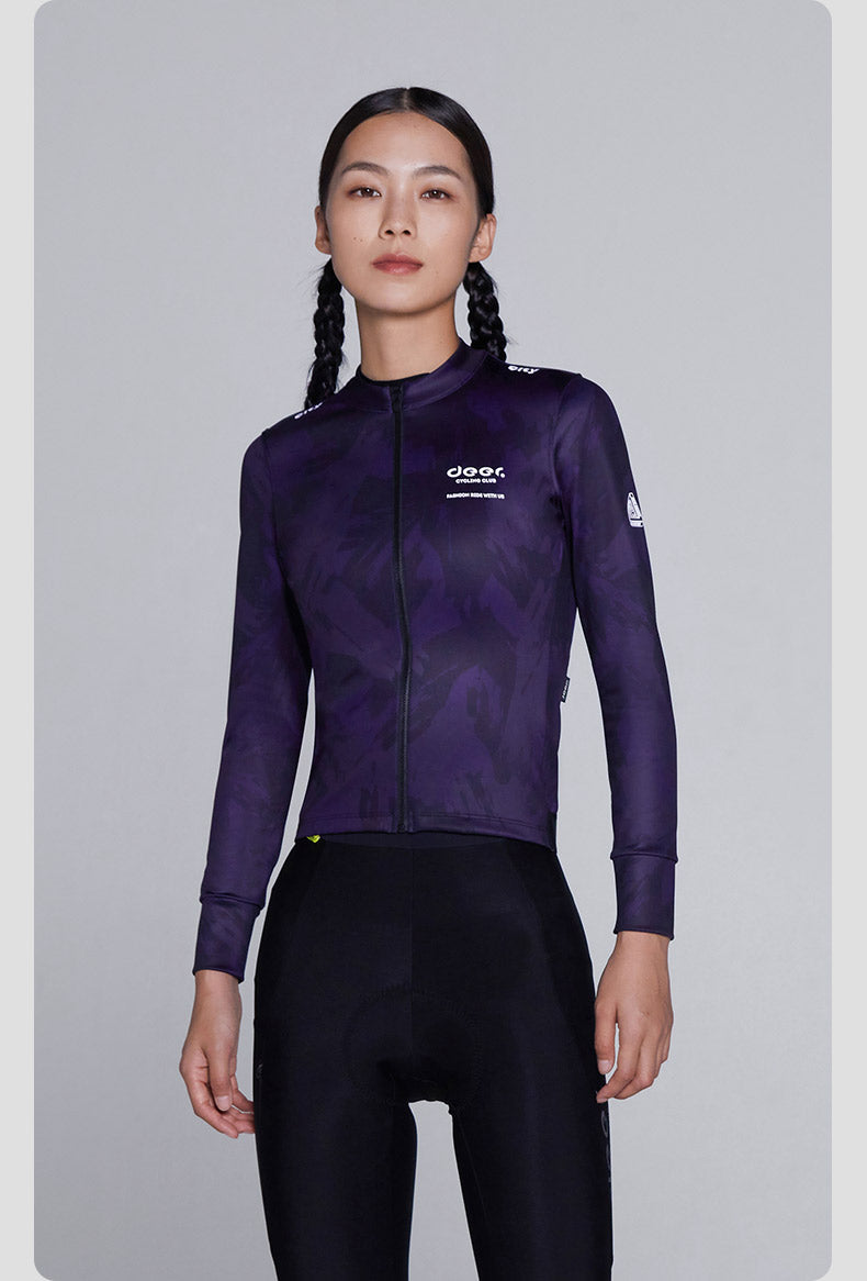 Women's Stretch AirWarm Fleece Road Cycling Jacket — product story image 14 of 26