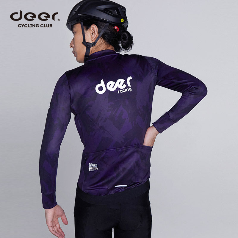Men's Stretch AirWarm Fleece Road Cycling Jacket — image 1 of 27