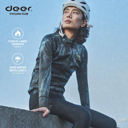 Men's Stretch AirWarm Fleece Road Cycling Jacket — thumbnail 3 of 27