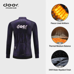 Men's Stretch AirWarm Fleece Road Cycling Jacket — thumbnail 8 of 27