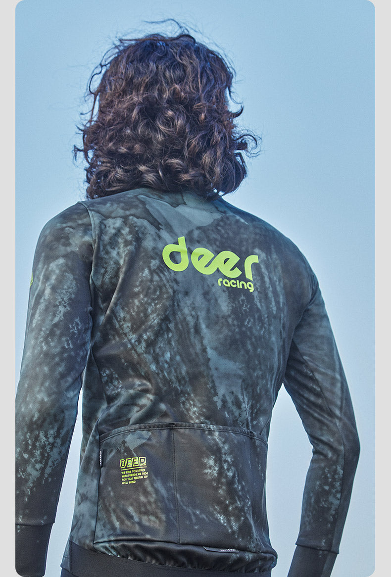 Men's Stretch AirWarm Fleece Road Cycling Jacket — product story image 17 of 27