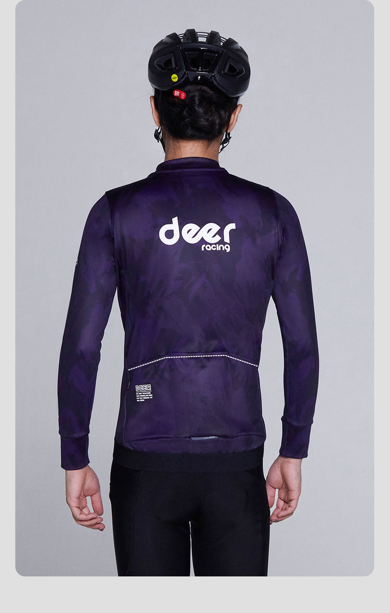 Men's Stretch AirWarm Fleece Road Cycling Jacket — product story image 23 of 27