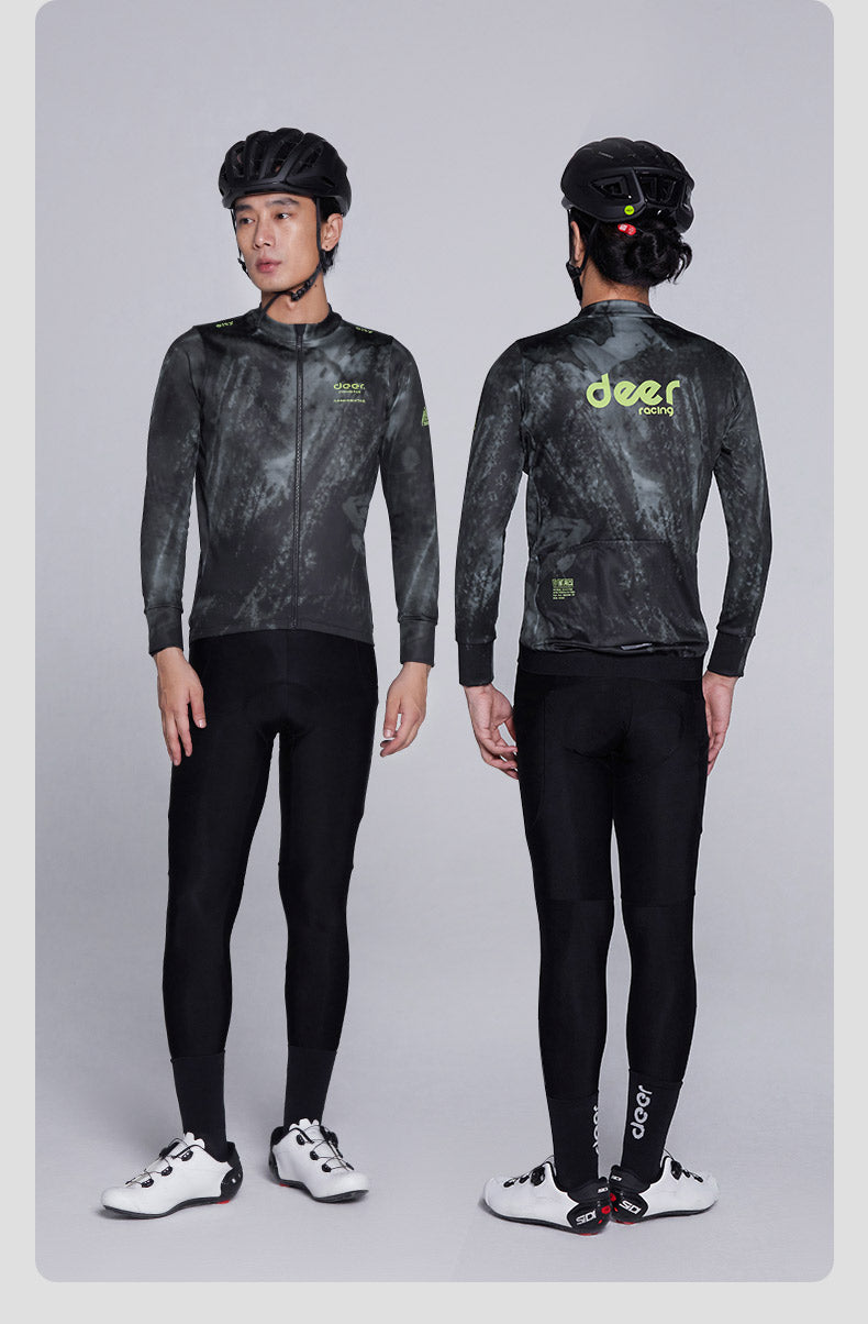 Men's Stretch AirWarm Fleece Road Cycling Jacket — product story image 26 of 27