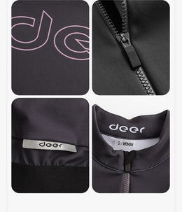 Women's Water-Repellent AirWarm Fleece Road Cycling Jersey — thumbnail 36 of 40