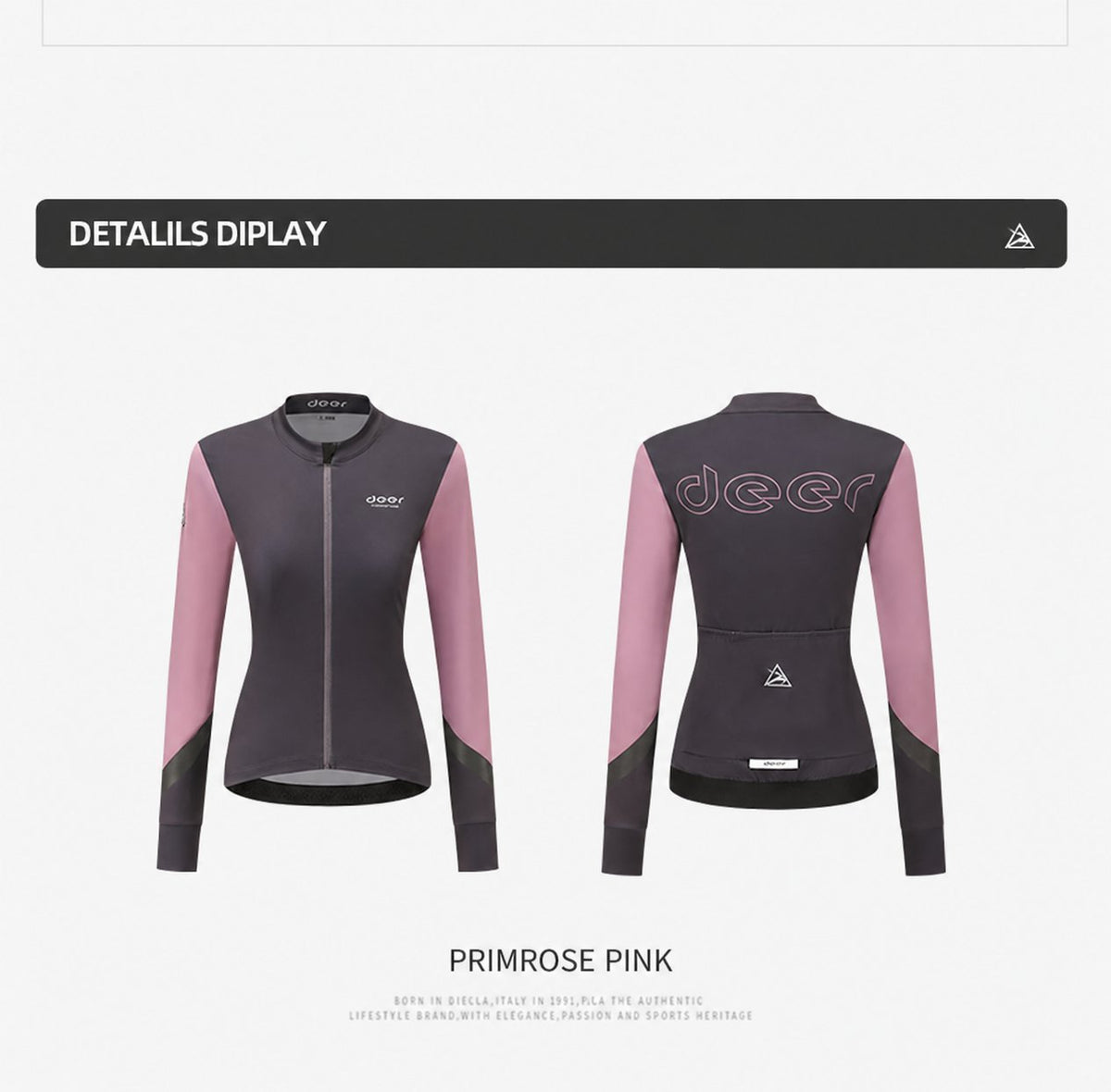 Women's Water-Repellent AirWarm Fleece Road Cycling Jersey — product story image 37 of 40