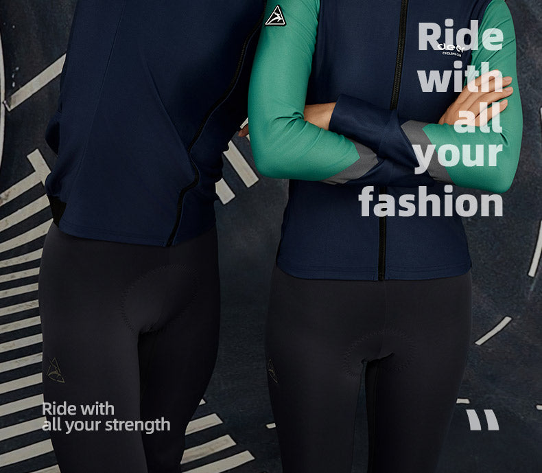 Men's AirWarm Fleece Ergonomic-Fit Long-Sleeve Cycling Jersey — product story image 08 of 32