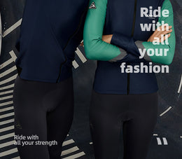 Men's AirWarm Fleece Ergonomic-Fit Long-Sleeve Cycling Jersey — thumbnail 8 of 32