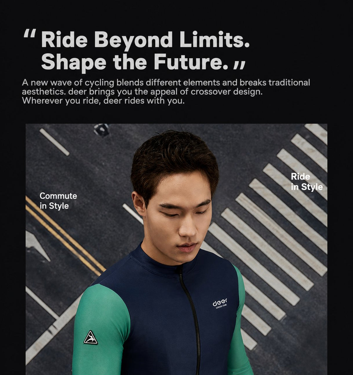 Men's AirWarm Fleece Ergonomic-Fit Long-Sleeve Cycling Jersey — product story image 12 of 32