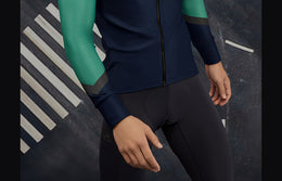 Men's AirWarm Fleece Ergonomic-Fit Long-Sleeve Cycling Jersey — thumbnail 13 of 32