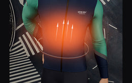 Men's AirWarm Fleece Ergonomic-Fit Long-Sleeve Cycling Jersey — thumbnail 15 of 32