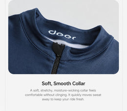 Men's AirWarm Fleece Ergonomic-Fit Long-Sleeve Cycling Jersey — thumbnail 28 of 32