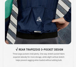 Men's AirWarm Fleece Ergonomic-Fit Long-Sleeve Cycling Jersey — thumbnail 30 of 32