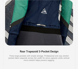 Women's AirWarm Fleece Cool-Weather Road Cycling Jersey — thumbnail 30 of 32