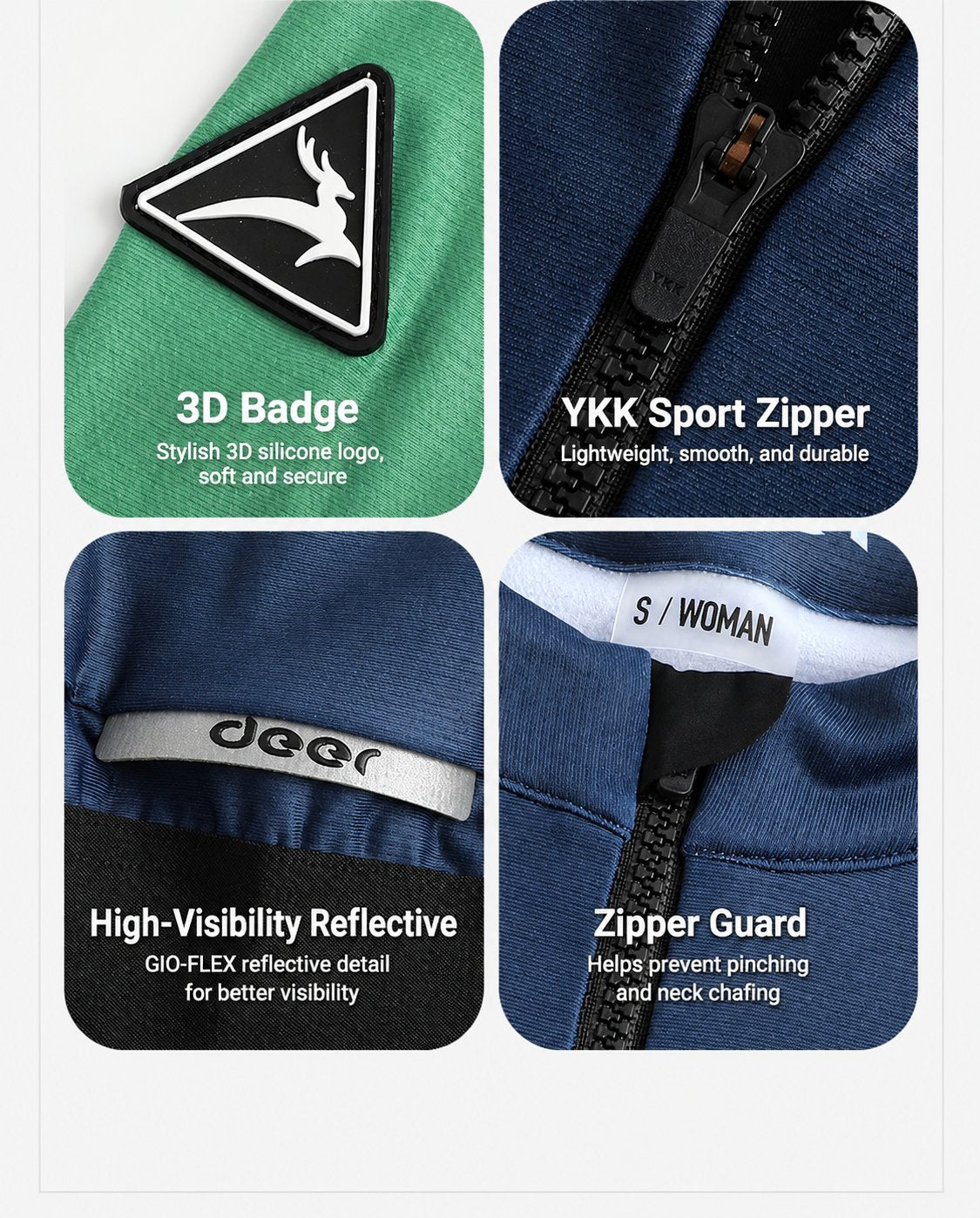 Women's AirWarm Fleece Cool-Weather Road Cycling Jersey — product story image 31 of 32