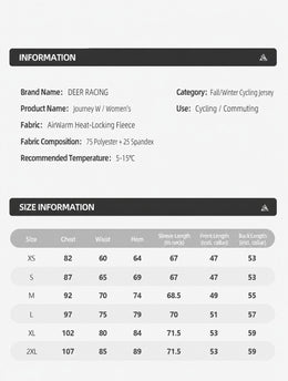 Women's AirWarm Fleece Long-Sleeve Cycling Jersey with Four Pockets — thumbnail 29 of 40