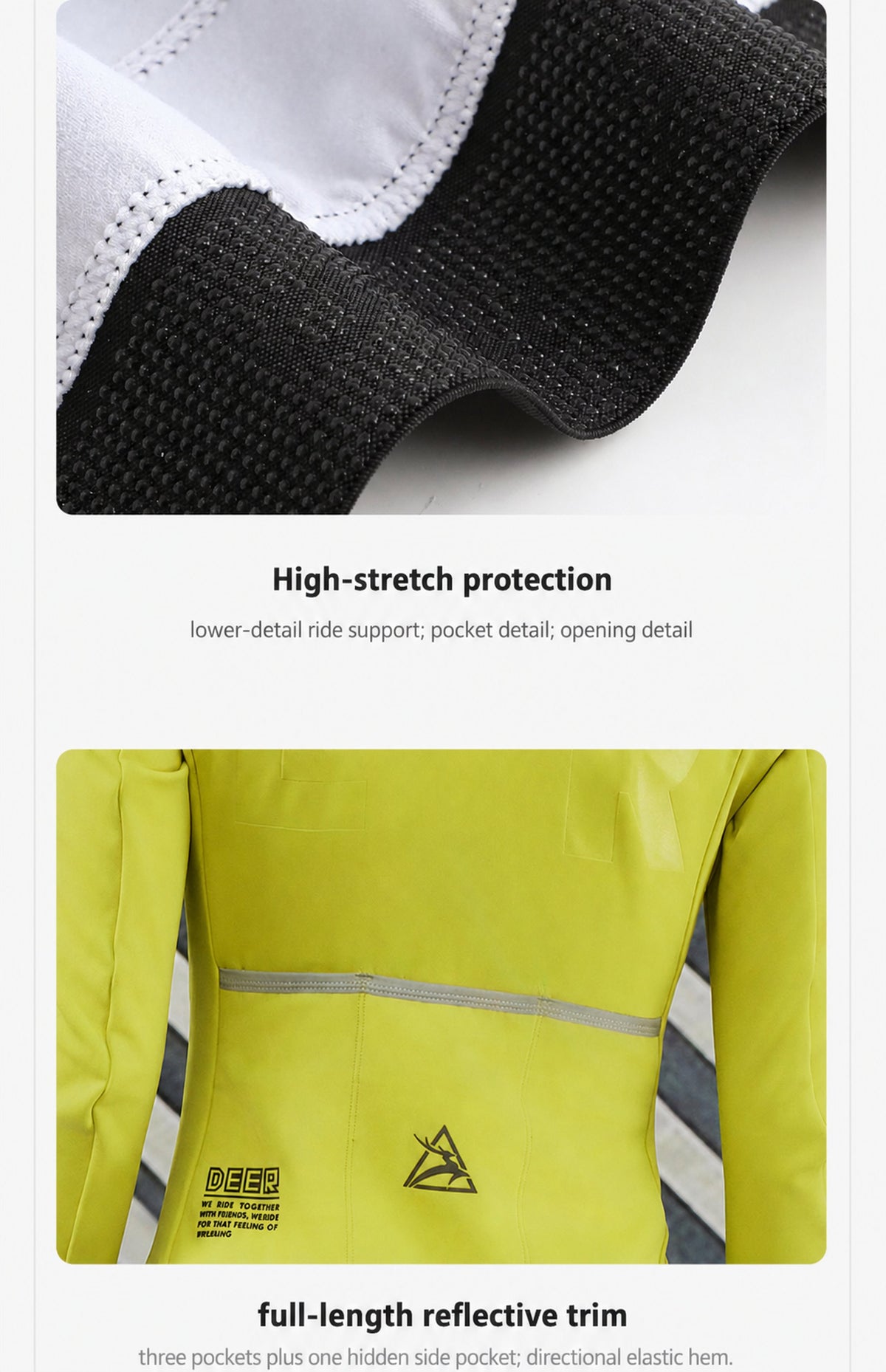 Women's AirWarm Fleece Long-Sleeve Cycling Jersey with Four Pockets — product story image 33 of 40