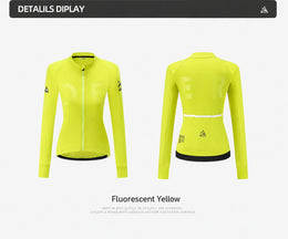 Women's AirWarm Fleece Long-Sleeve Cycling Jersey with Four Pockets — thumbnail 36 of 40