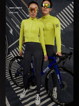 Men's AirWarm Fleece Long-Sleeve Cycling Jersey with Four Pockets — thumbnail 22 of 41
