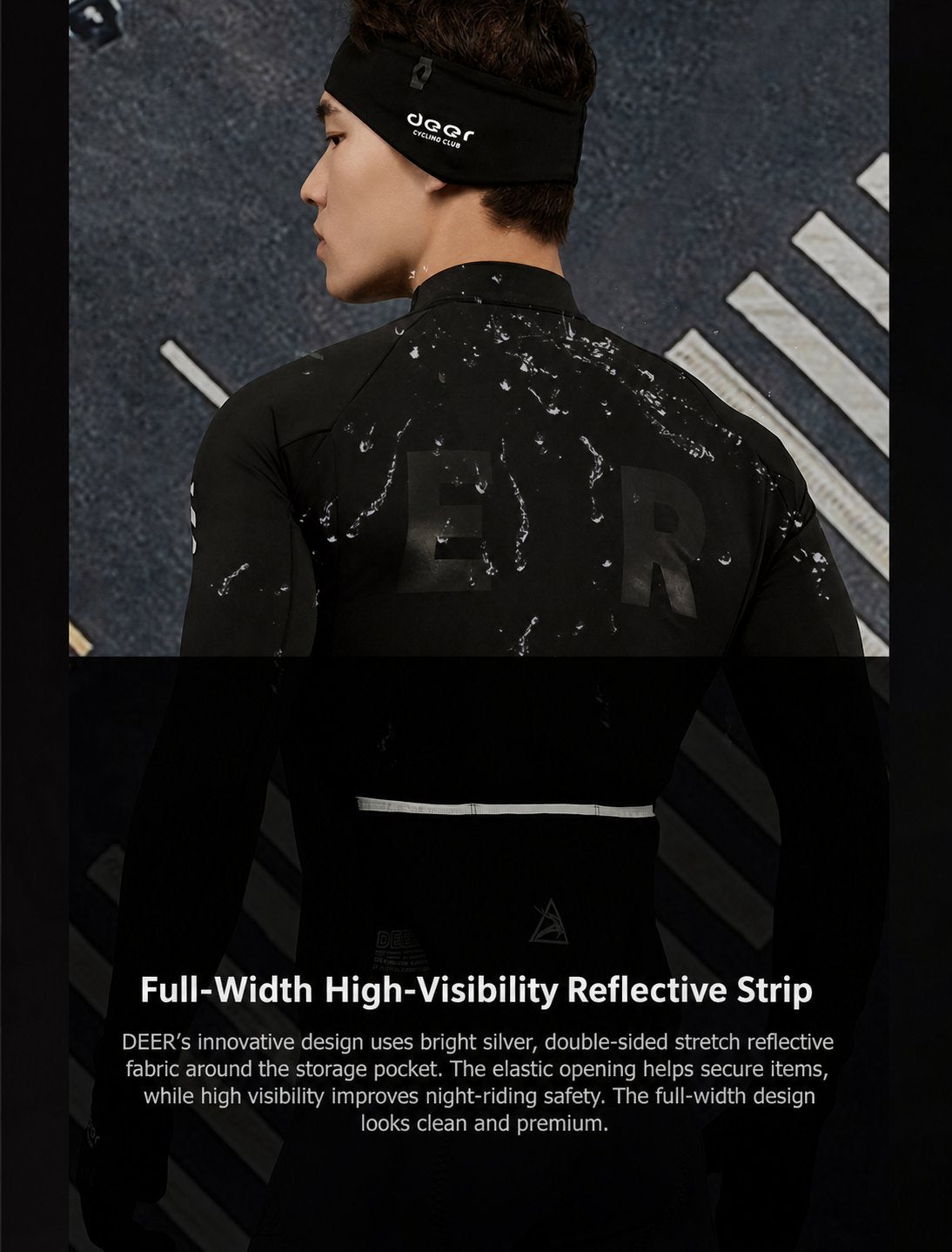 Men's AirWarm Fleece Long-Sleeve Cycling Jersey with Four Pockets — product story image 26 of 41