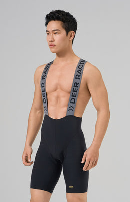Men's Ventilated Mesh Cycling Bib Shorts with Ergonomic Chamois — thumbnail 2 of 14