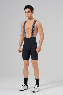 Men's Ventilated Mesh Cycling Bib Shorts with Ergonomic Chamois — thumbnail 3 of 14