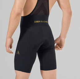 Men's Ventilated Mesh Cycling Bib Shorts with Ergonomic Chamois — thumbnail 4 of 14