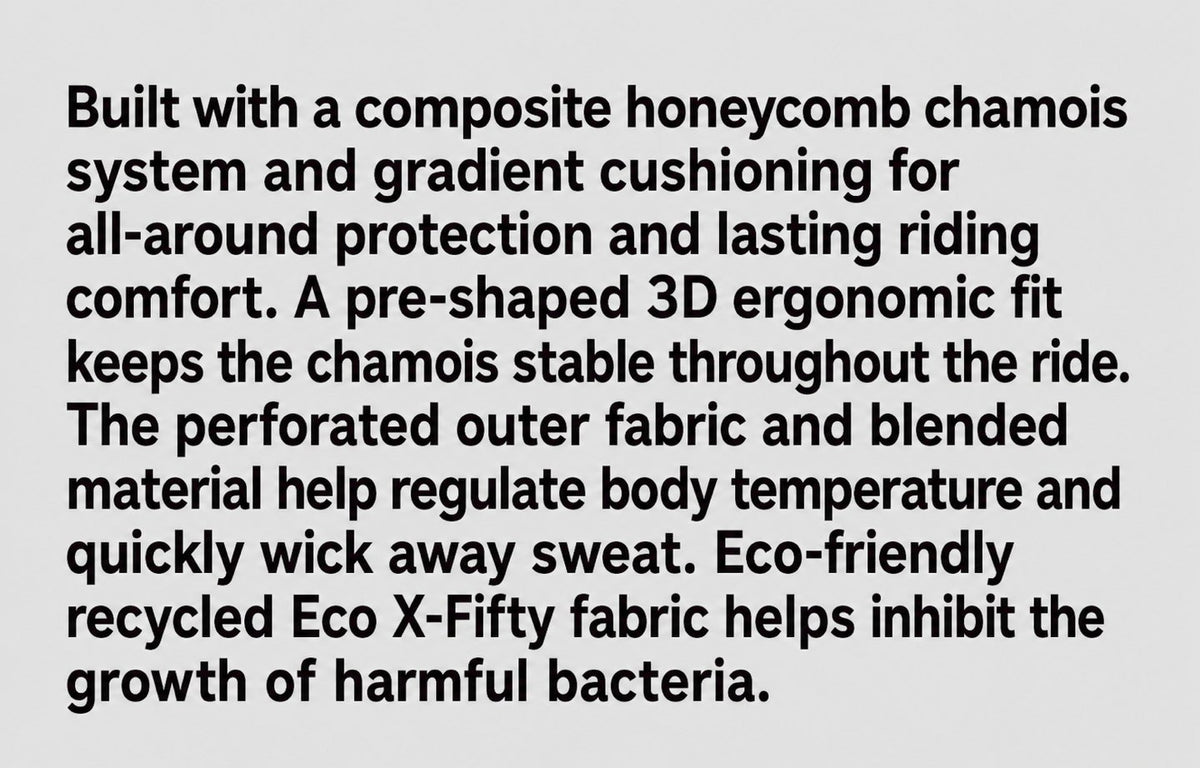 Men's Ventilated Mesh Cycling Bib Shorts with Ergonomic Chamois — product story image 09 of 14
