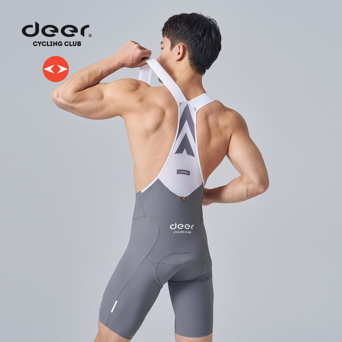 Men's Lightweight Anatomical Pouch Chamois Cycling Bib Shorts — product story image 02 of 32