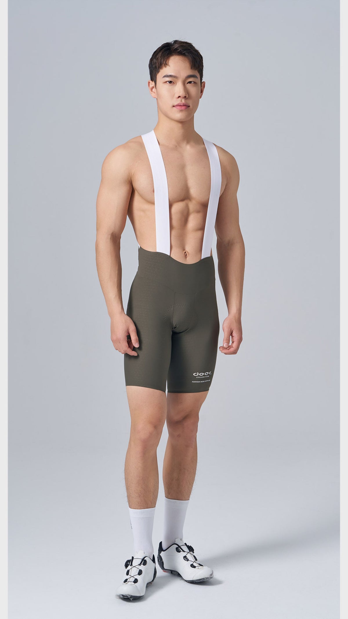 Men's Lightweight Anatomical Pouch Chamois Cycling Bib Shorts — product story image 18 of 32