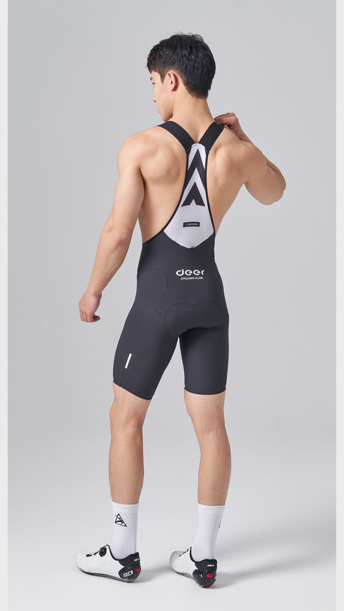 Men's Lightweight Anatomical Pouch Chamois Cycling Bib Shorts — product story image 20 of 32