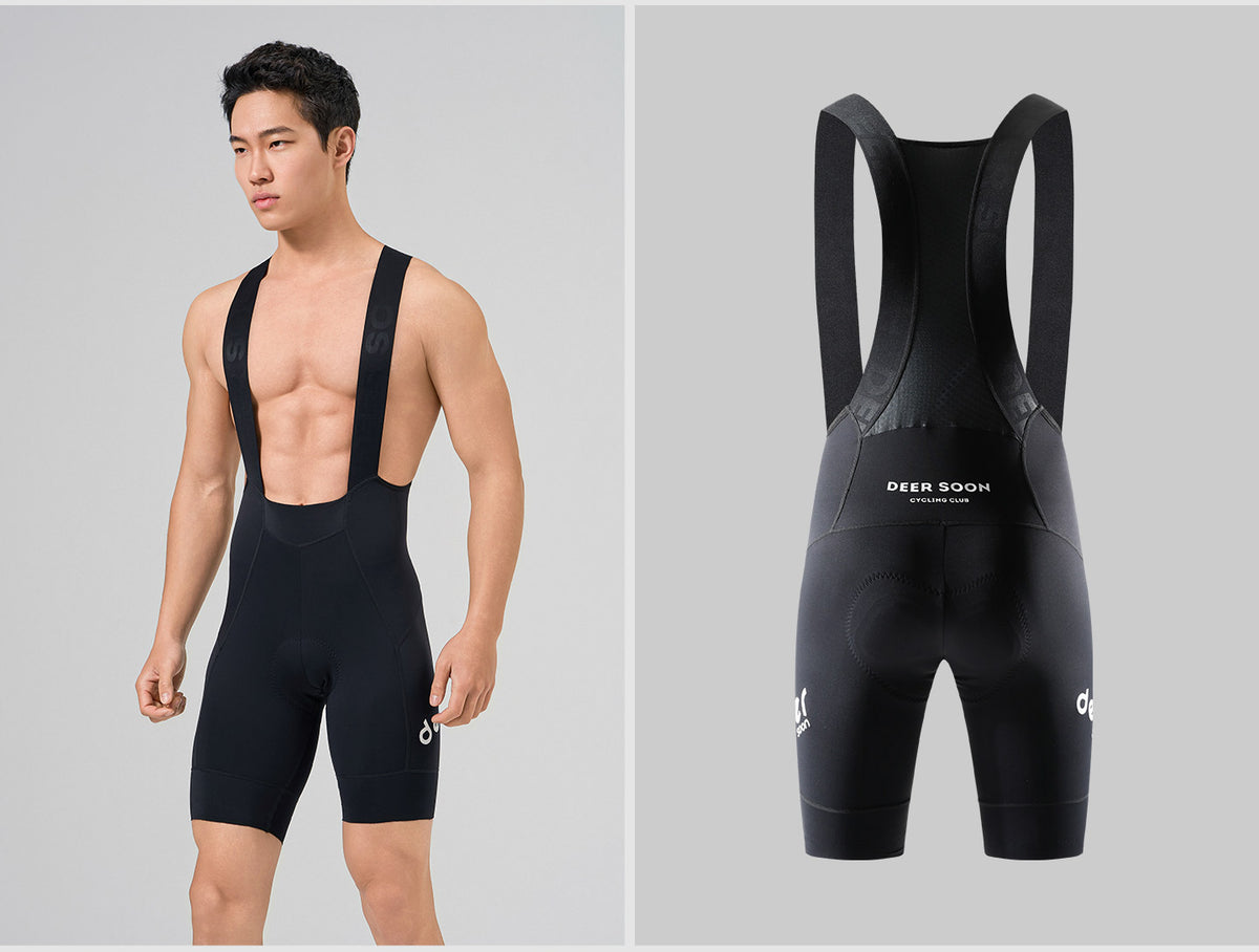 Men's Wide-Strap Cushioned Summer Road Cycling Bib Shorts — product story image 07 of 9
