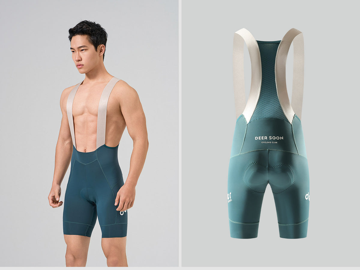 Men's Wide-Strap Cushioned Summer Road Cycling Bib Shorts — product story image 08 of 9