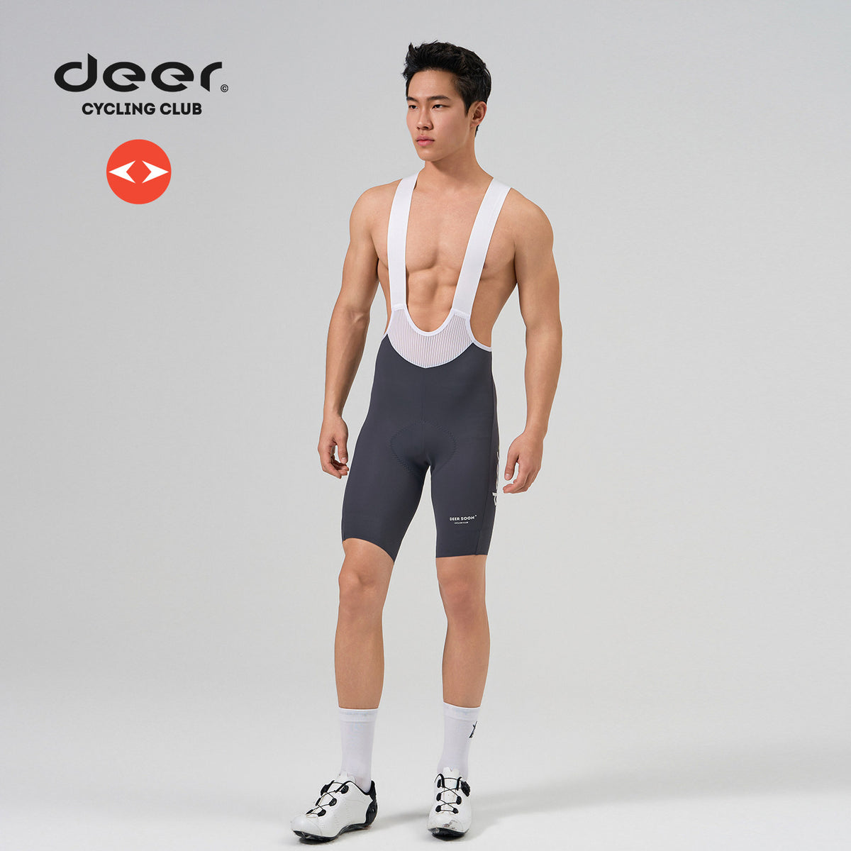 Men's Dual-Density Chamois Bib Shorts with Cooling Mesh Panels — product story image 03 of 22