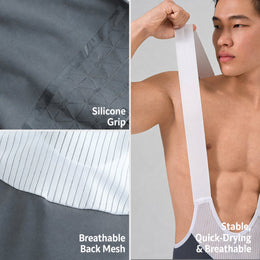 Men's Dual-Density Chamois Bib Shorts with Cooling Mesh Panels — thumbnail 5 of 22