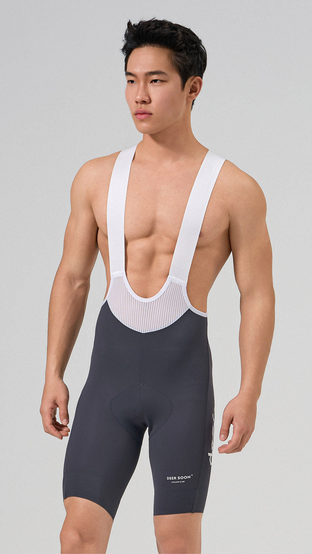 Men's Dual-Density Chamois Bib Shorts with Cooling Mesh Panels — product story image 12 of 22