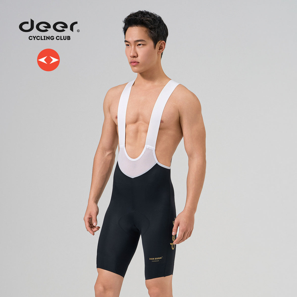 Men's Dual-Density Chamois Bib Shorts with Integrated Leg Openings — image 1 of 22