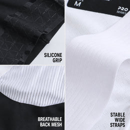Men's Dual-Density Chamois Bib Shorts with Integrated Leg Openings — thumbnail 5 of 22